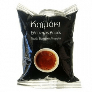 Greek Coffee with Kaimaki