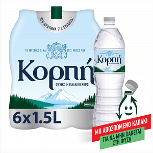 Natural mineral water 6X1.5l