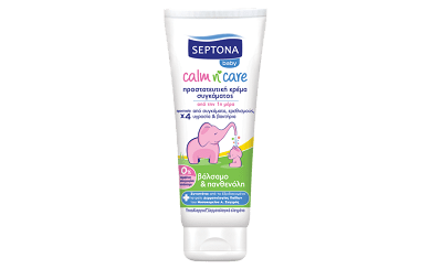 Nappy rash protective cream with hypericum and panthenol