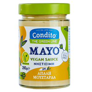 Vegan Mayo Sauce με Μουστάρδα