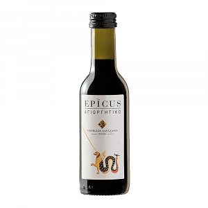 Organic dry red wine, Agiorgitiko variety