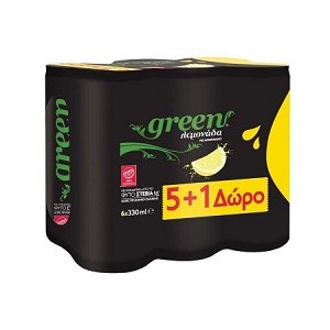Green Lemon Can 6X330ML (5+1)