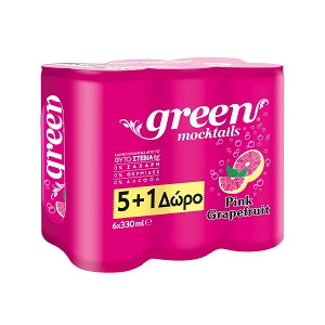 Αναψυκτικό ροζ γκρεϋπφρουτ 6X330ML (5+1)
