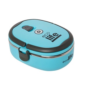 Lunch box stainless steel 800ml (blue)