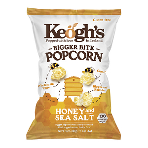 Gluten Free Popcorn with Honey and Salt