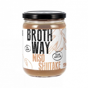 Βιολογικός Πόσιμος Ζωμός με Miso και Μανιτάρια Shiitake