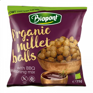 Organic Millet Balls BBQ Flavoured - Gluten-Free
