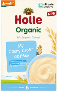 Biodynamic Wholegrain Oat Baby Cereal from 6 Months, Lactose-Free