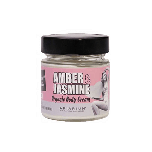 Amber and jasmine body cream