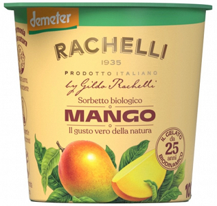 Βιολογικό Sorbet Μάνγκο Χωρίς Γλουτένη