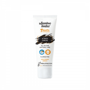 Vegan Toothpaste with Activated Charcoal and Seville Orange Flavor