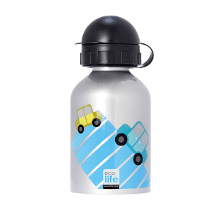 Παιδικό μεταλλικό μπουκάλι 400ml (cars)