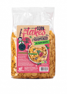 Corn Flakes with Agave Syrup
