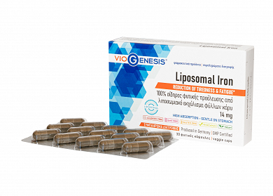 Plant-based Liposomal Iron that Contributes to the Reduction of Tiredness and Fatigue