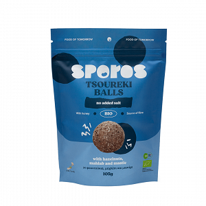 Organic Date and Oat Snack with Tsoureki Flavor