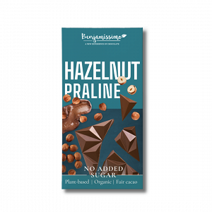Chocolate with Hazelnut Praline No Sugar Added