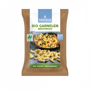 Organic Shrimp with Mediterranean Marinade (Frozen)