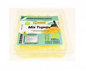 Mixed Grated Lactose-Free Cheeses Λακτόζη (Gouda-Edam-Emmental-Cheddar)
