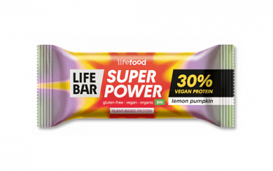 Gluten-Free Lemon and Pumpkin Seed Protein Bar