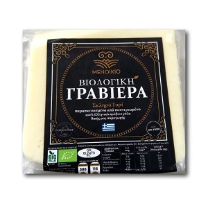 Graviera cheese from sheep milk