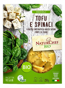 Tofu and Spinach Ravioli