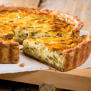 🥧 Leek, Goat Cheese & Thyme Tart