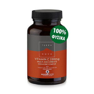Vitamin C 250mg 50 φυτικές κάψουλες