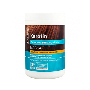 Mask keratin for dull and brittle hair