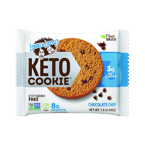 Keto cookie with chocolate chips