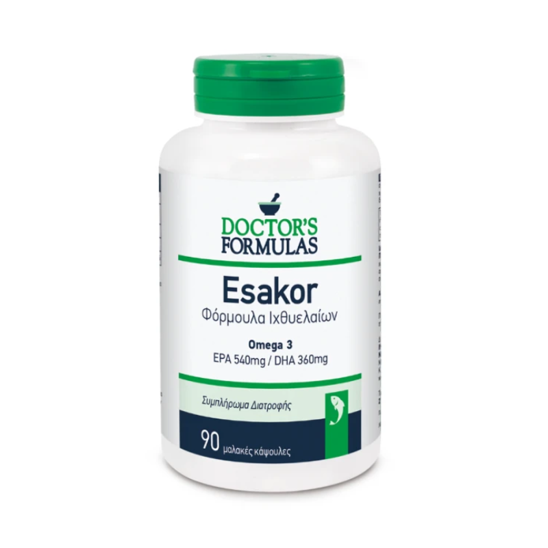 Fish oil Omega3 dietary supplement (Esakor) 90 caps