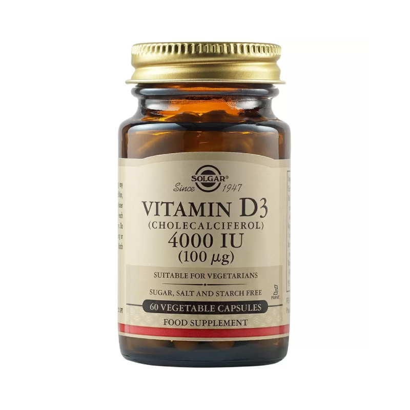 Vitamin D3 4000IU 60 κάψουλες