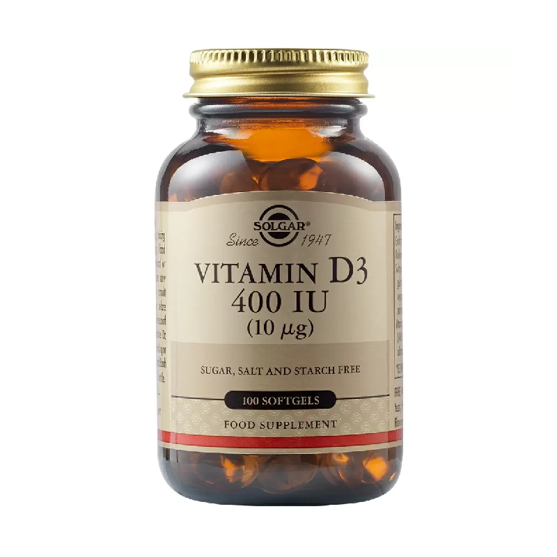 Vitamin D3 400IU 100 soft caps