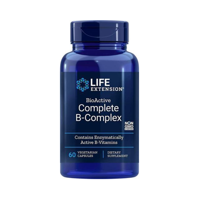 B- complex vitamins dietary supplement 60 caps