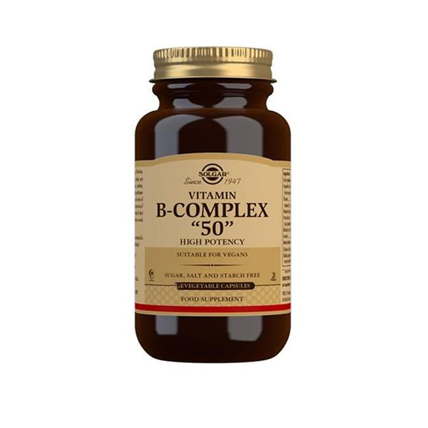 Vitamin B-Complex 50 High Potency 50 caps