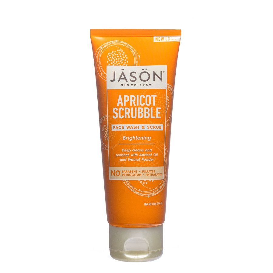 Face scrub with apricot