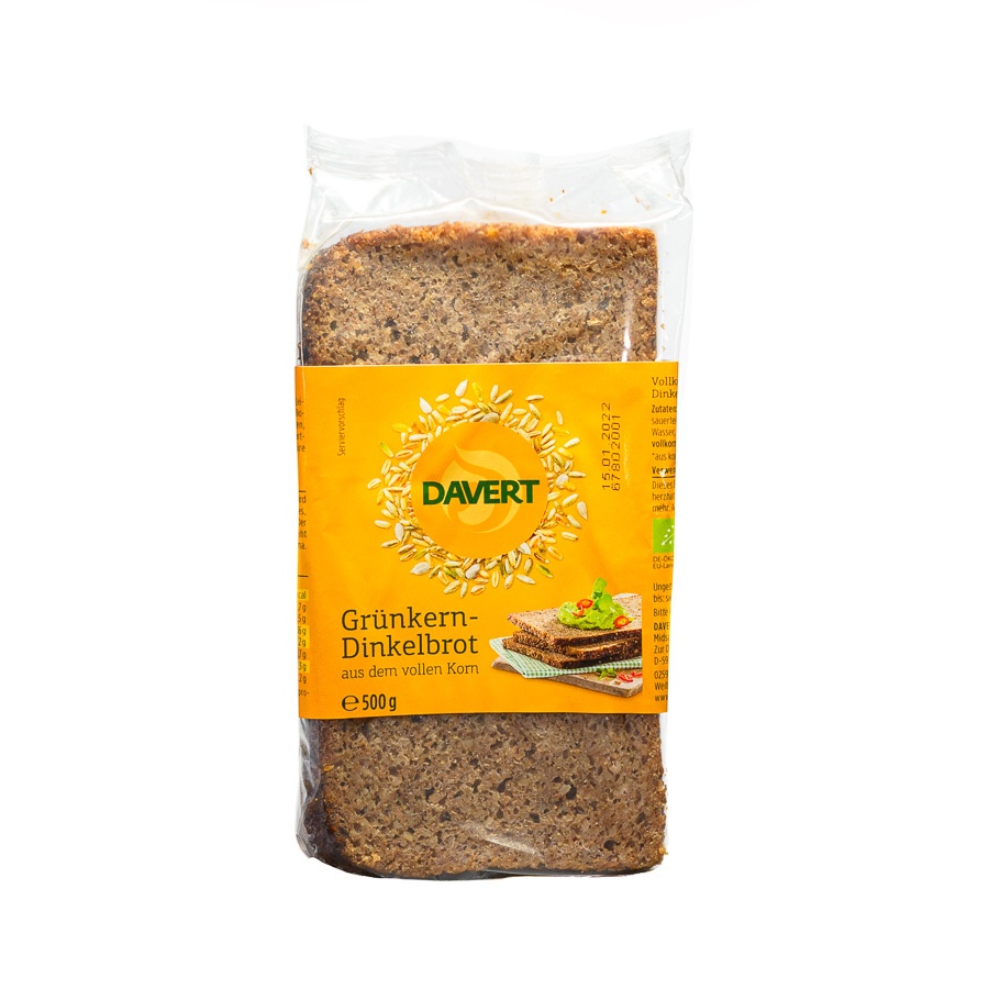 Bread from rye and wholegrain dinkel flour