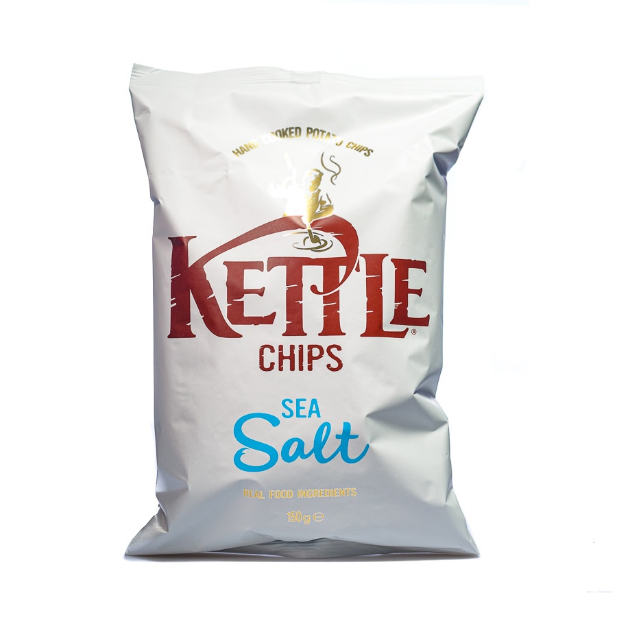 Gluten free potatoes chips with sea salt