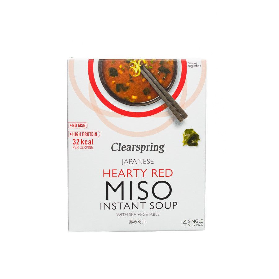 Στιγμιαία σούπα MISO (Hearthy Red) με λαχανικά θαλάσσης