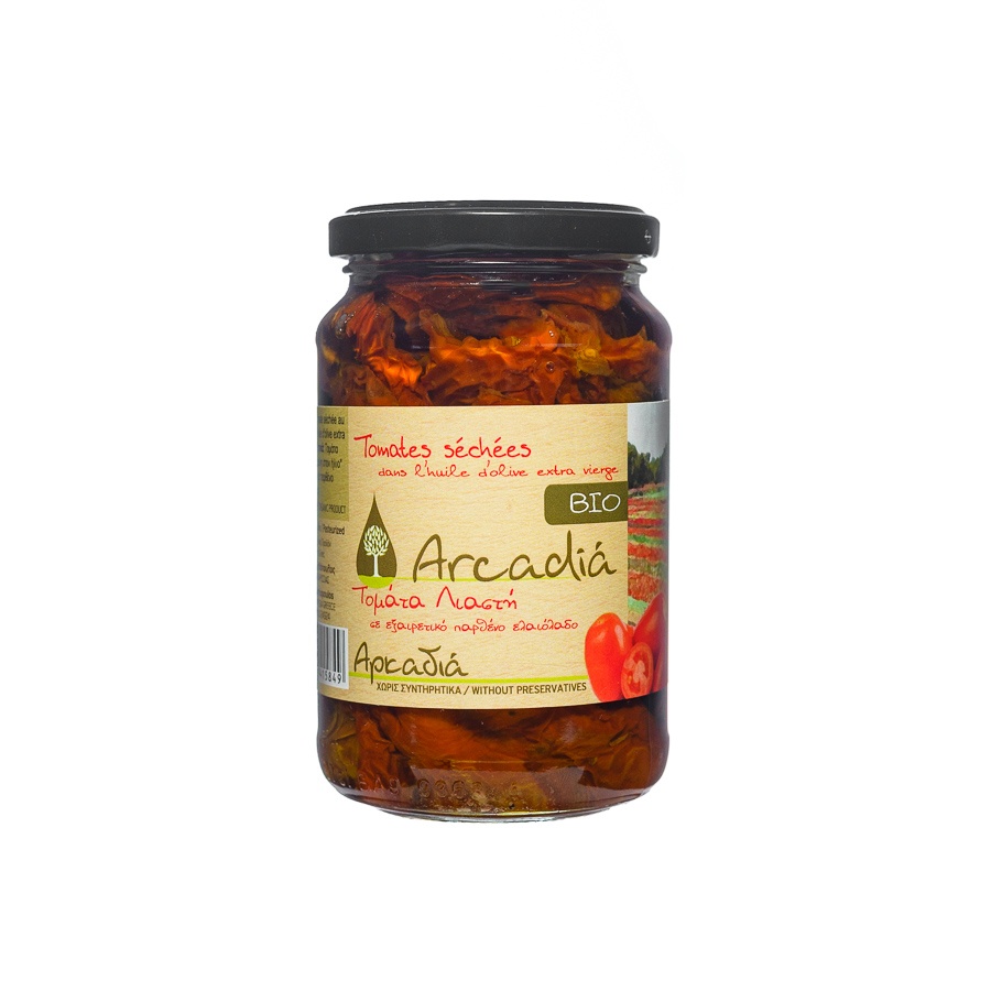 Sun-dried tomato in organic extra virgin olive oil