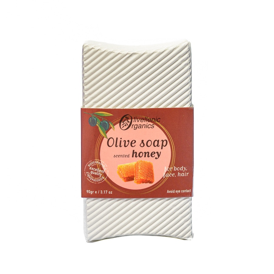 Olive soap scented with honey
