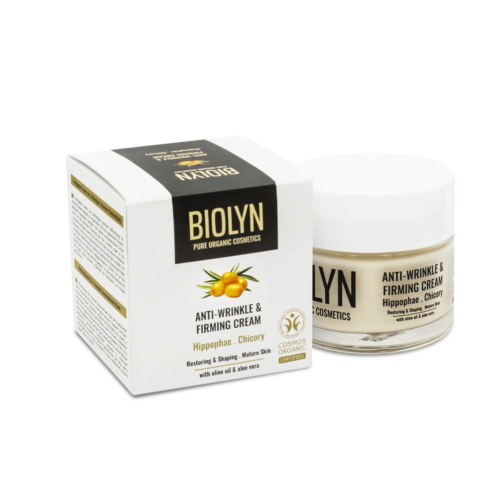 Anti-wrinkle & firming cream with hippophae and chicory