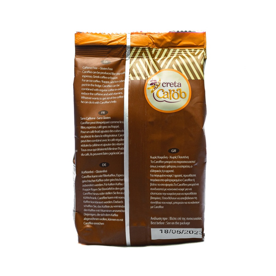 Coffee substitute from carob