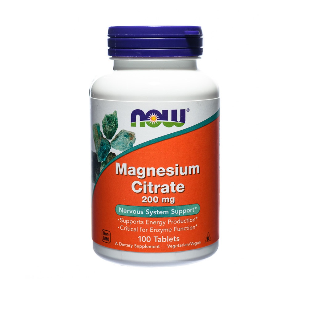 Magnesium Citrate 200mg 100 tablets
