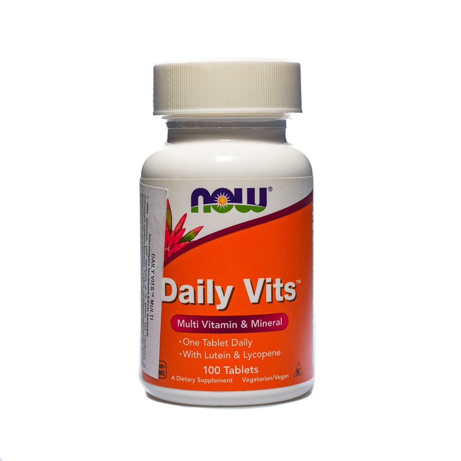 Daily Vits Multi Vitamin & Mineral 100 vegetarian tabs