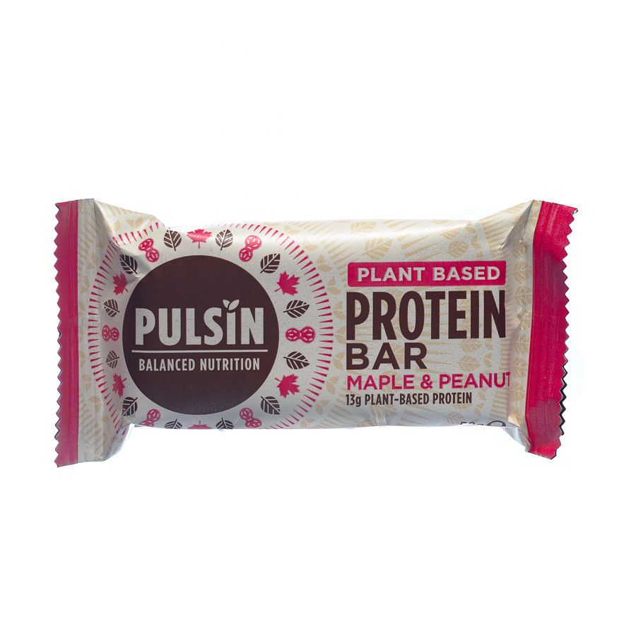 Protein Bar with Peanuts and Maple Syrup