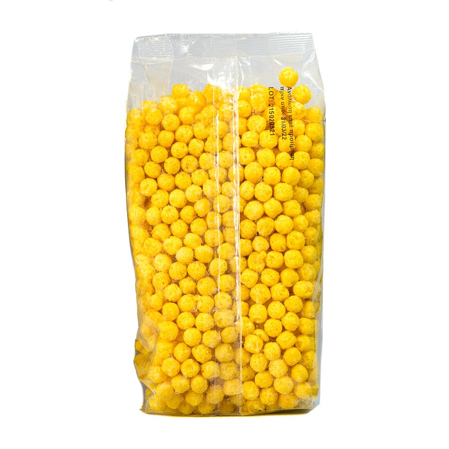 Corn balls with honey