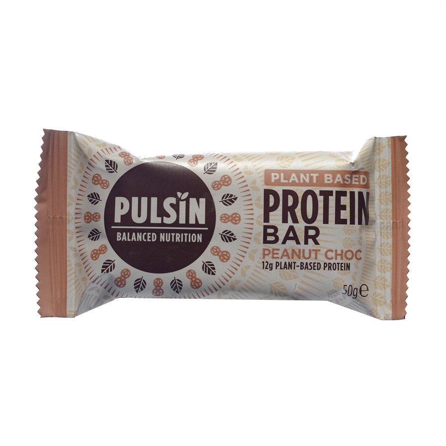 Protein Bar with Chocolate Chips and Peanuts