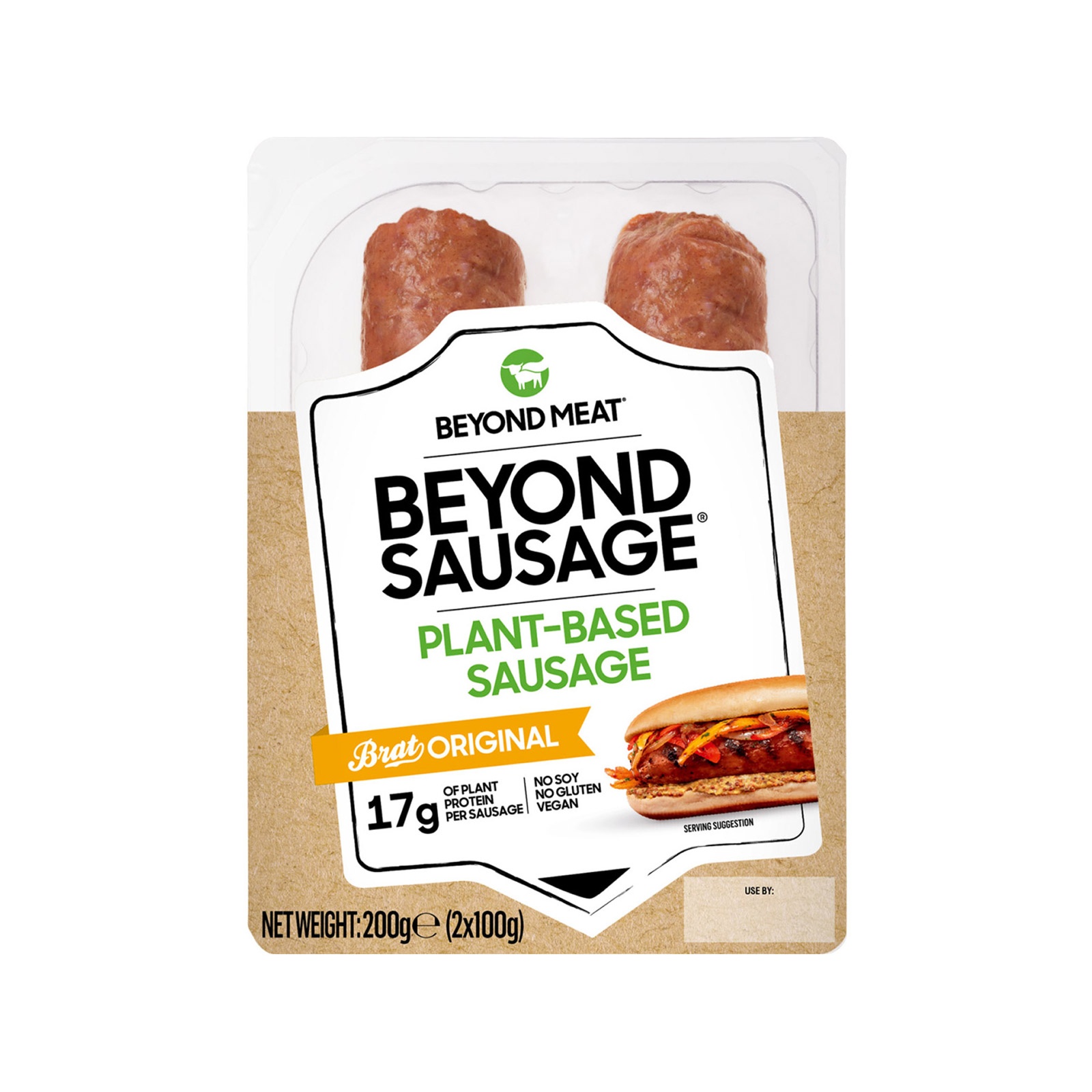 Frozen Plant-Based Sausage