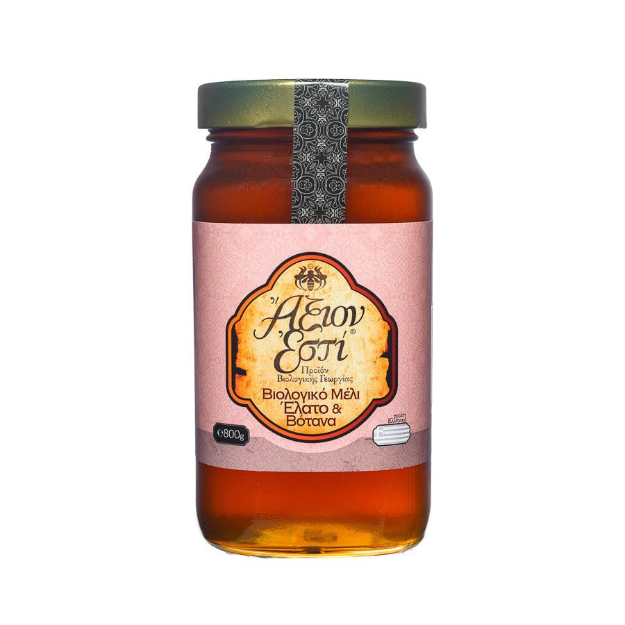 Fir honey with herbs