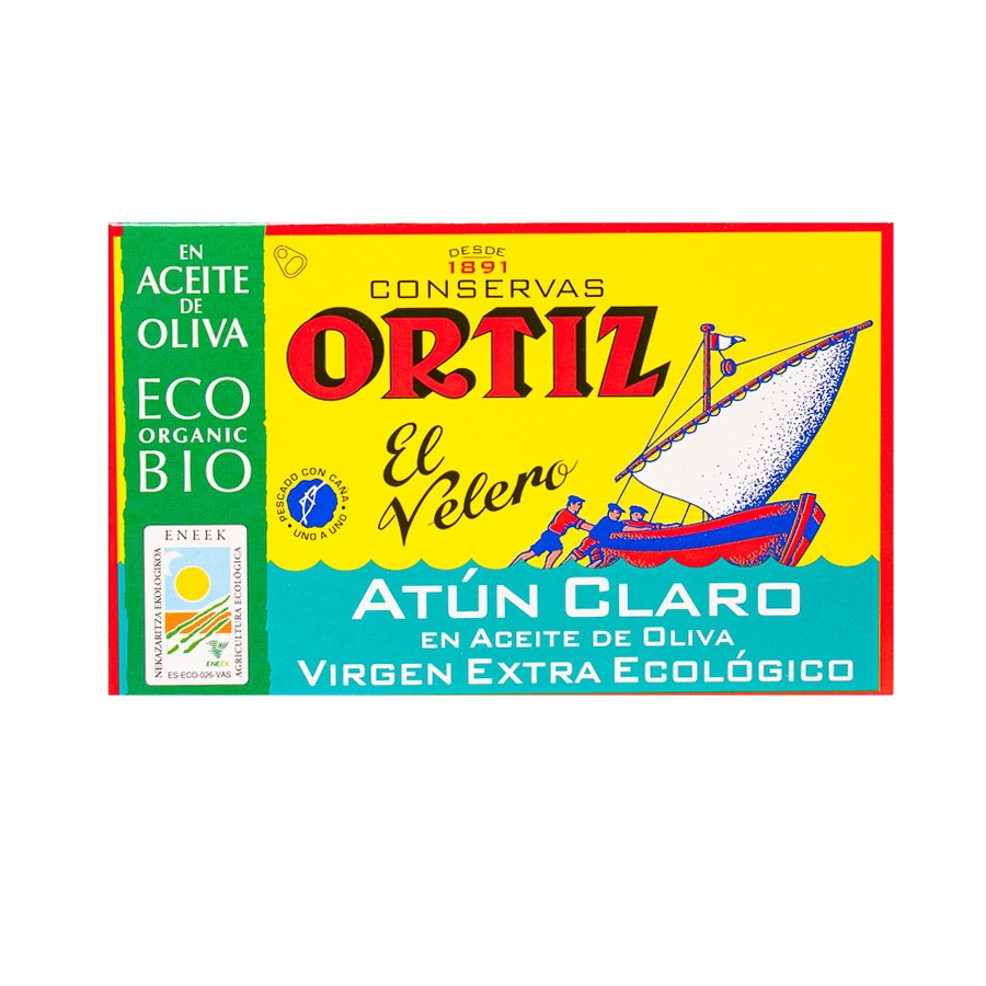 Tuna in organic extra virgin olive oil